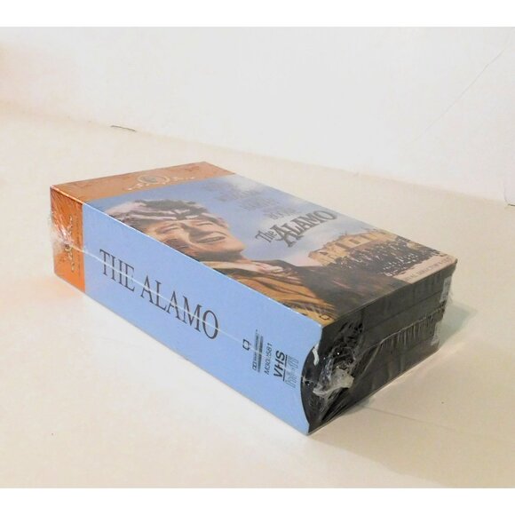 The Alamo John Wayne Chill Wills VHS Restored Directors Cut MGM Home Video - Picture 3 of 4